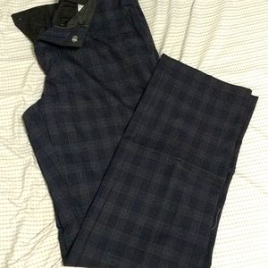 Men's Banana Republic Plaid Slacks